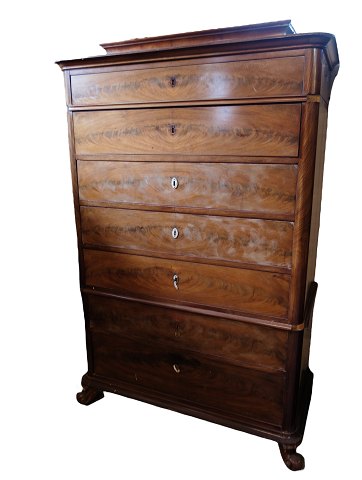 High Chest of Drawers - Mahogany - 7 Drawers - 1840
Great condition
