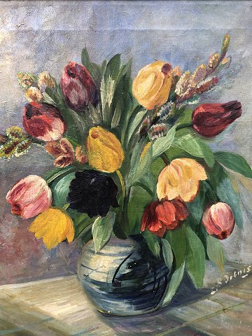 Ingeborg Debois
Tulipaner i vase
*950kr