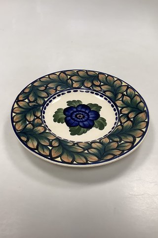 Aluminia Wall Plate with Blue Flower No. 346/352
