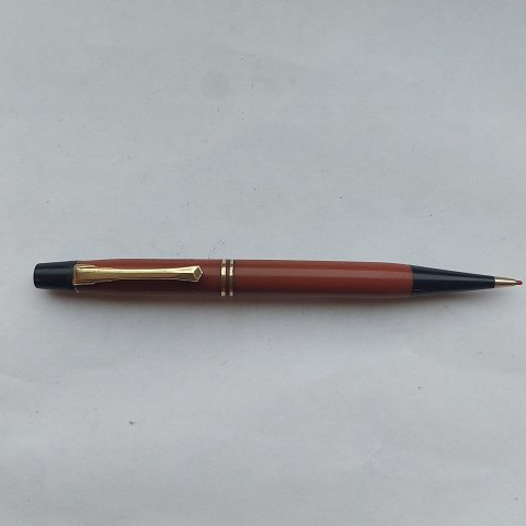 Coral red Montblanc pencil