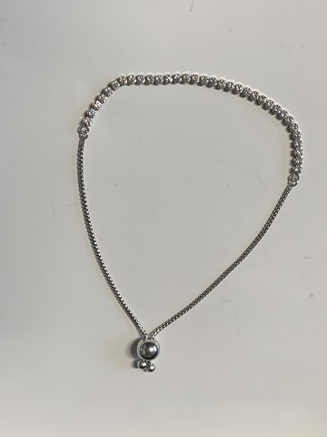 Panduro Bracelet Silver
with zipper.
Measures 21 cm approx
