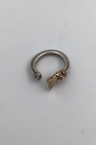 AB? Sterling Silver / 18 K Gold Ring