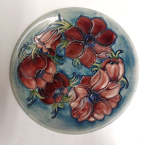 Morcroft keramik fad med blomsterdekoration