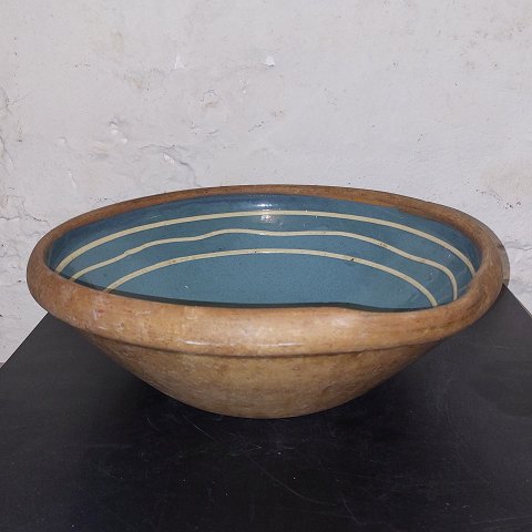 Big pottery bowl