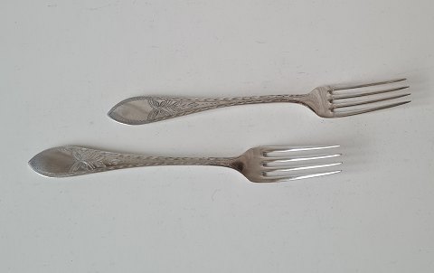Empire frokostgaffel i sølv 18,2 cm.