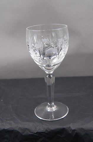 Heidelberg Danish crystal glassware. Port wine glasses 12.5cm. OFFER for more