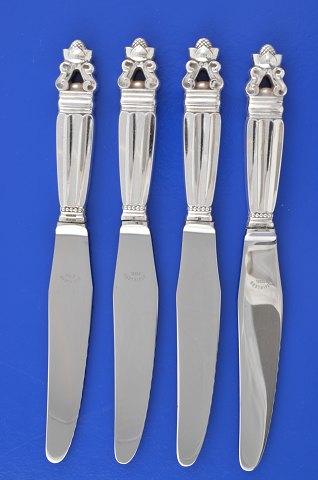 Acorn Georg Jensen silver cutlery Dinner knife 013
