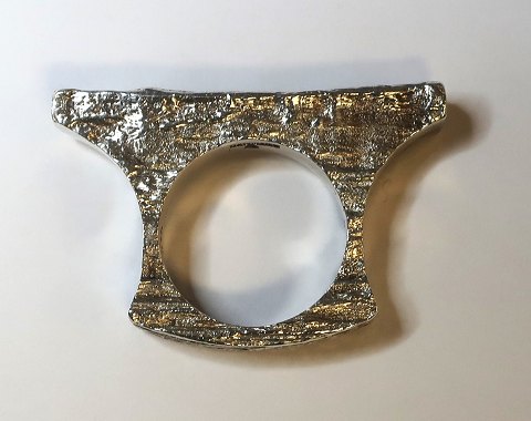 A. Michelsen. Sterling sølvring (925). Ring størrelse 52.