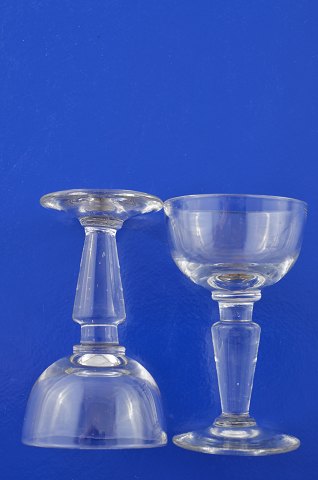 Two old liqueur glasses
