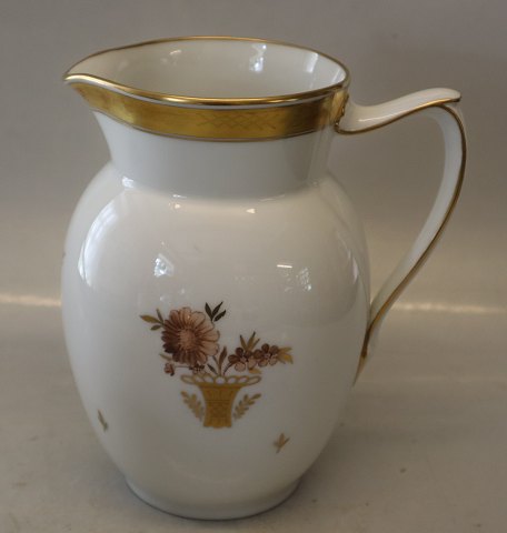 9087-595 Water pitcher 18 cm (1 l.) Golden Basket Royal Copenhagen
