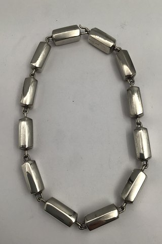 Hans Hansen Sterling Sølv Moderne Halskæde