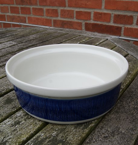 Blue Koka Swedish porcelain, round serving bowls No 38 Ö 21cm