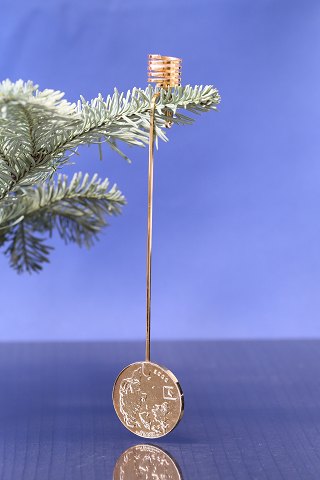 Millennium candle holder from Georg Jensen, vintage 2000 with motif.
SOLD