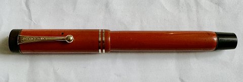 Big Coral red Parker Duofold fountain pen