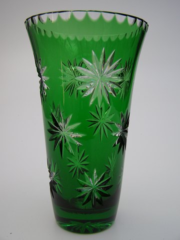 Glas Vase
Bömisk grøn - Stjålet fra os
