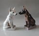 Dahl Jensen figur
1100 "King Tut" Schæferhund på fod 15 cm