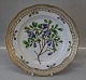 Flora Danica Danish Porcelain
20-3553 "Vaccinium macrocarpum Drej." from 1939 Stand for Large Round Fruit 
basket/Pierced Dinner Plate New #: 637 Size: 9 ¾"