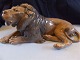 Royal Copenhagen Figurine Lion Yawning No 1268