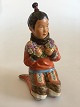 Royal Copenhagen Overglaze Figurine Greenland Girl No 12415