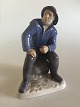 Bing & Grondahl Figurine No 2370 Old Fisherman from Skagen