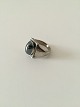 Georg Jensen Sterling Sølv ring med Hæmatit No 84B