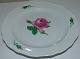 Meissen Porcelæn Frokosttallerken med Rose Design