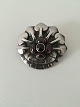 Georg Jensen Tidlig Broche med sten fra 1904-1908 No 64