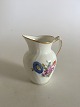 Royal Copenhagen Saxon Flower Creamer No 1536