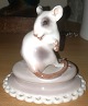 Dahl Jensen Dancing mouse on base No 1090