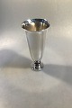 Georg Jensen Sterling Silver Pyramid Vase No 676