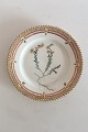 Royal Copenhagen Flora Danica Bread Plate No 3552 Rare Arnold Krog production 
1904-1908