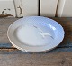 B&G Seagull with gold edge small dish no. 18