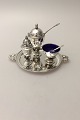 Georg Jensen Konge Sterling Sølv Condiment Sæt No 741