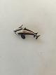 Georg Jensen Sterling Sølv Broche No 317 umærket