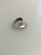 Georg Jensen Sterling Sølv Ring No 148 designet af Torun