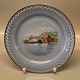 B&G Porcelain Motives of Noway 616,5 Plate 17,5 cm, pierced border