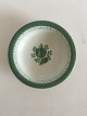 Royal Copenhagen Grøn Tranquebar Ymer Skål No 926