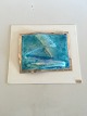 Anton Michelsen Inger Hanmann Enamel on Sterling Silver Relief