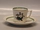 Hjertegræs 884-9535 Mokka cup 5.5 cm #884 Royal Copenhagen