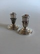 Georg Jensen Sterling Silver Johan Rohde Candlesticks No 612