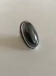 Georg Jensen Sterling Silver Ring No 46E with Hematite