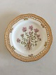 Royal Copenhagen Flora Danica Frokosttallerken No 3554 with Gennembrudt Kant