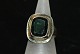 Gold ring with green stone