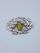 Jugend broche/vedhæng m. rav