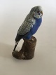 Aluminia Ceramic Figurine of Budgerigar No. 477/3188