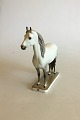 Nymphenburg Porzellan Porcelain Dapple Gray Stallion Horse Figurine