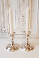 Pair of silver candlesticks