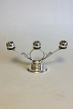 Hans Hansen Sterling Silver three-armed candlestick