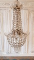 Beautiful old crystal chandelire