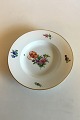 Royal Copenhagen Saksisk Blomst, Glat frokosttallerken No 493/10516